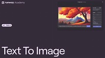 How to Use Text to Image | Runway - YouTube