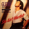 Glenn Medeiros Featuring Bobby Brown - She Ain't Worth It (1990, Vinyl ...