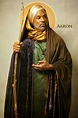 Aaron - older brother of Moses | Blacks in the bible, Bible artwork, Bible