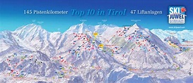 Full size piste map for Alpbach