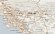 Chino Hills California Map