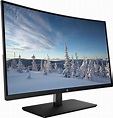 HP 27-inch FHD Curved Monitor with AMD Freesync Technology (27b, Black ...