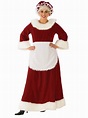Womens Curvy Premium Traditional Mrs. Claus Costume | eBay