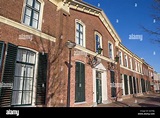 Main building of the former university of Franeker, Netherlands Stock ...