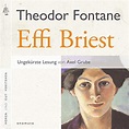 Effi Briest (Audio Download): Theodor Fontane, Axel Grube, onomato ...