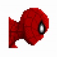 Spiderman Pixel Art Pattern | Dibujos, Dibujos bonitos, Dibujos en ...
