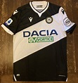 Udinese Home maglia di calcio 2020 - 2021. Sponsored by Dacia