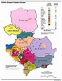 Mapa di Europa Politico Regione