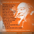 Dizeres Poéticos: A vida tem sempre razão - Vinícius de Moraes e Toq ...