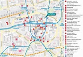Mapas Detallados de Dortmund para Descargar Gratis e Imprimir