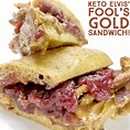 Keto Elvis’ Fool's Gold Sandwich - Ketonia