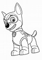 Dibujos de Patrulla Canina (Paw Patrol) para colorear. Imprime gratis