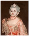 1763 Agnese Anhalt-Dessau, Baroness of Loen by Christian Friedrich ...