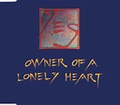 Yes – Owner Of A Lonely Heart (1991, CD) - Discogs