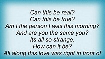 Rod Stewart - For The First Time Lyrics - YouTube
