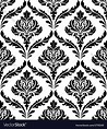 Seamless damask pattern Royalty Free Vector Image