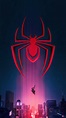 2160x3840 Spider Man Miles Morales Logo Sony Xperia X,XZ,Z5 Premium ,HD ...
