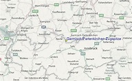 Garmisch Germany Map - World Map Gray
