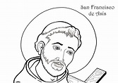 LÁMINA: San Francisco de Asís - Educacion Religiosa