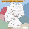 StepMap - Weimar - Landkarte für Deutschland