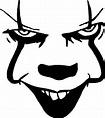 Pennywise The Clown (From the Movie IT) Permanent Waterproof Decal ...