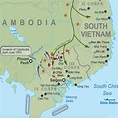 Vietnam War Map Of Battles