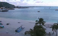 Webcam Sint Maarten Philipsburg Saint Martin Netherlands (OST) plages ...