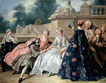 Jean Francois de Troy | Die Liebeserklärung | 1731 | Gemälde | Öl auf ...