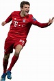 Thomas Muller Bayern Munich football render - FootyRenders