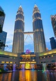Torres Gemelas De Petronas En Kuala Lumpur, Malasia Fotografía ...