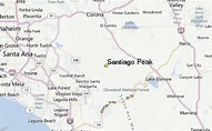 Santiago Canyon Map