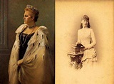 A: Queen Olga Constantinovna of the Hellenes(1851-1926), portrait by ...
