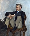 Frederic Bazille - Portrait of Renoir (1867) : r/museum