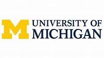 University of Michigan horizontal logo transparent PNG - StickPNG