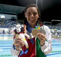 Concentrada nadadora María Fernanda González en sus cuartos Juegos ...