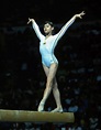 Gymnastics - 1976 Montreal Olympics - Womens Balance Beam Romanias ...
