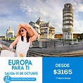 Paquetes Europa desde Lima 2023【PAQUETES A EUROPA】desde Perú 2023