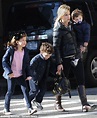 Elisabeth Hasselbeck with her children Grace, 5, Taylor, 4, and Isaiah ...