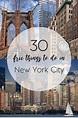 30 FREE Things To Do In New York City - To Travel & Beyond