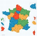 Liste des départements français - Carte des départements