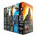 The Demon Cycle Series 5 Books Collection Set By Peter V Brett Pack ...