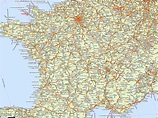 Carte De France Detaillee : CARTE FRANCE VILLES : carte des villes de ...