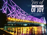 'Joy' of the City of Joy - Kolkata - The Contemplation Of a Joker
