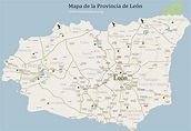 Mapa de León | TurismoLeón.org