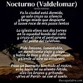Poema Nocturno (Valdelomar) de Abraham Valdelomar - Análisis del poema