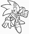 Desenhos de Sonic para imprimir e colorir - Pop Lembrancinhas
