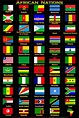 World Nation Flag Posters, African Nations Flags Poster,caribbean ...