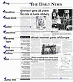 What are the parts of the front page of a newspaper? - Quora
