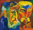 Karl Schmidt-Rottluff - Pomeranian Farmers [1924] | German art ...