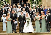 Autumn and Peter Phillips wedding | The British Royals | Royal wedding gowns, Peter phillips ...